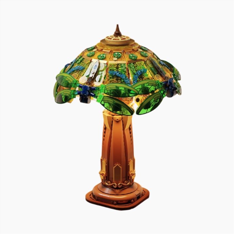 Retro Collection - Stained Glass Table Lamp Construction Set (1067 Pieces)/Product Detail/Figurines
