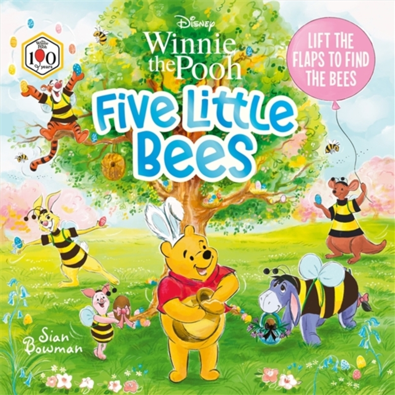 Disney Winnie the Pooh: Five Little Bees: An Easter lift-the-flap picture book/Product Detail/Early Childhood Fiction Books
