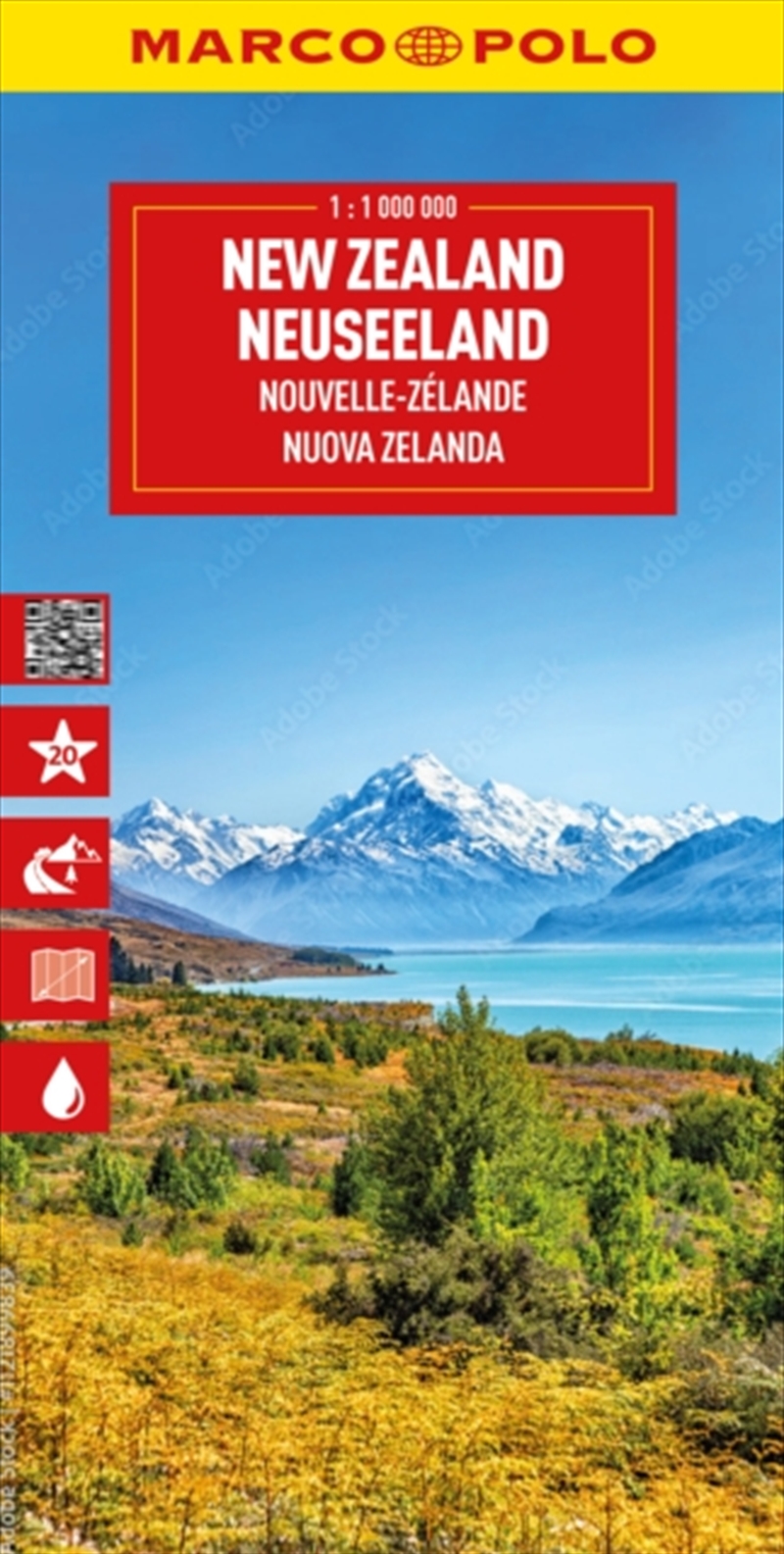 New Zealand Marco Polo Map/Product Detail/Geography