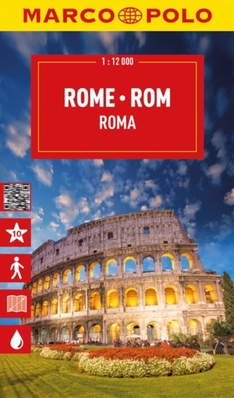 Rome Marco Polo City Map : Pocket size,detailed, street map of Rome/Product Detail/Geography