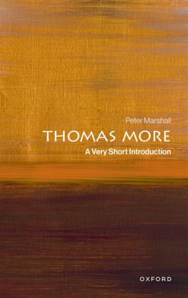 Thomas More : A Very Short Introduction/Product Detail/History