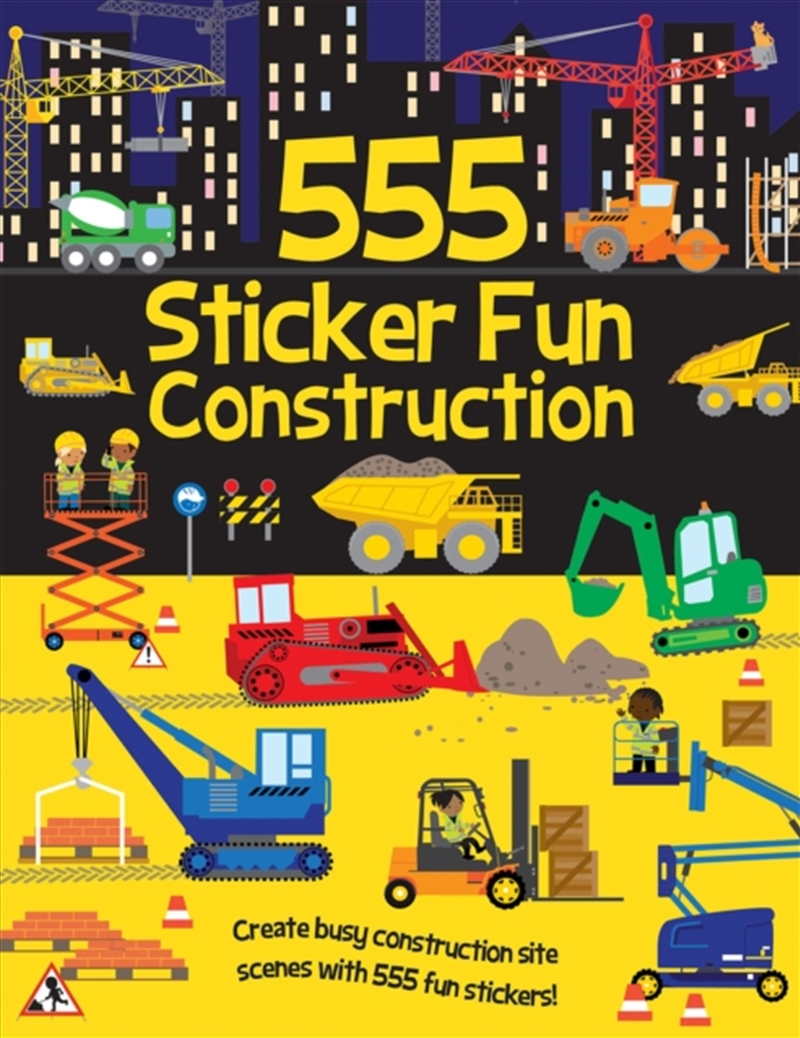 555 Sticker Fun Construction/Product Detail/Kids Activity Books