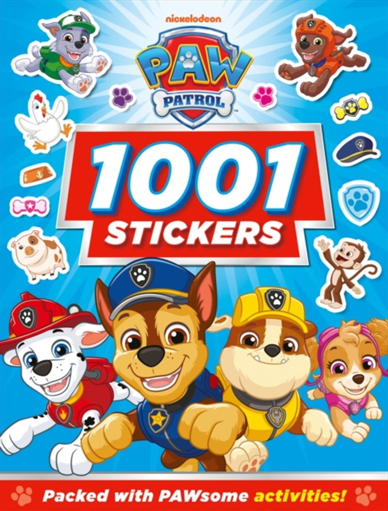 PAW Patrol 1001 Stickers/Product Detail/Kids Activity Books