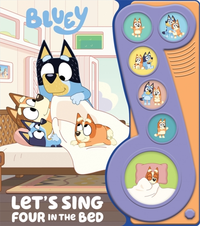 Bluey: Let's Sing Four in the Bed Sound Book/Product Detail/Early Childhood Fiction Books