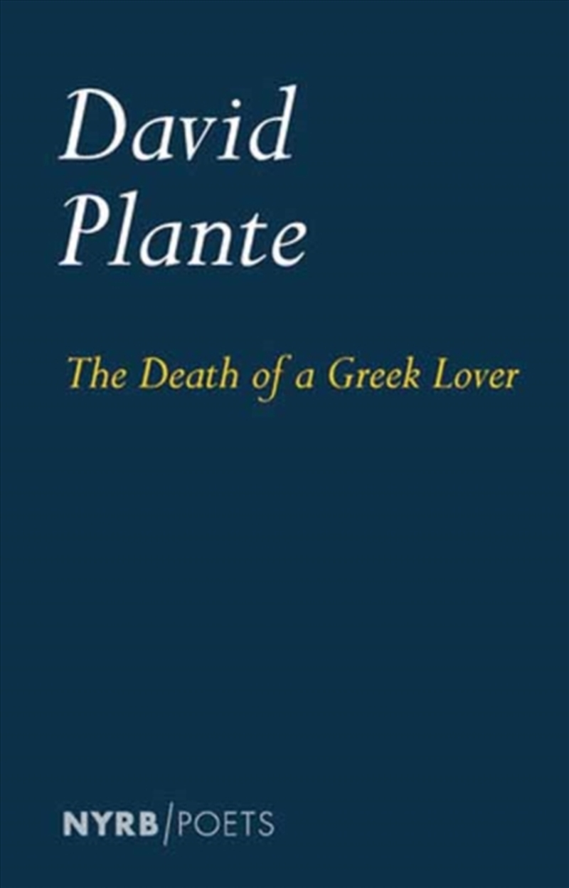 The Death of a Greek Lover/Product Detail/Literature & Poetry