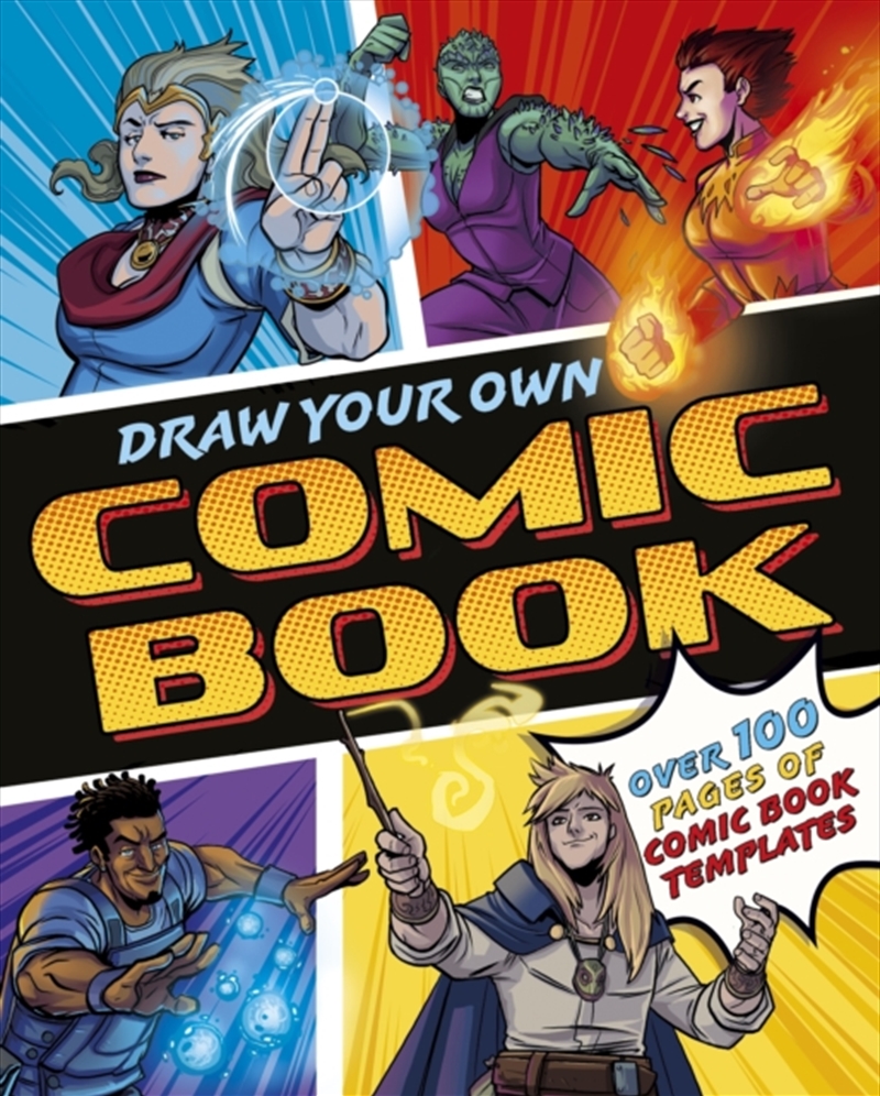Draw Your Own Comic Book : Over 100 Pages of Comic Book Templates/Product Detail/Kids Activity Books