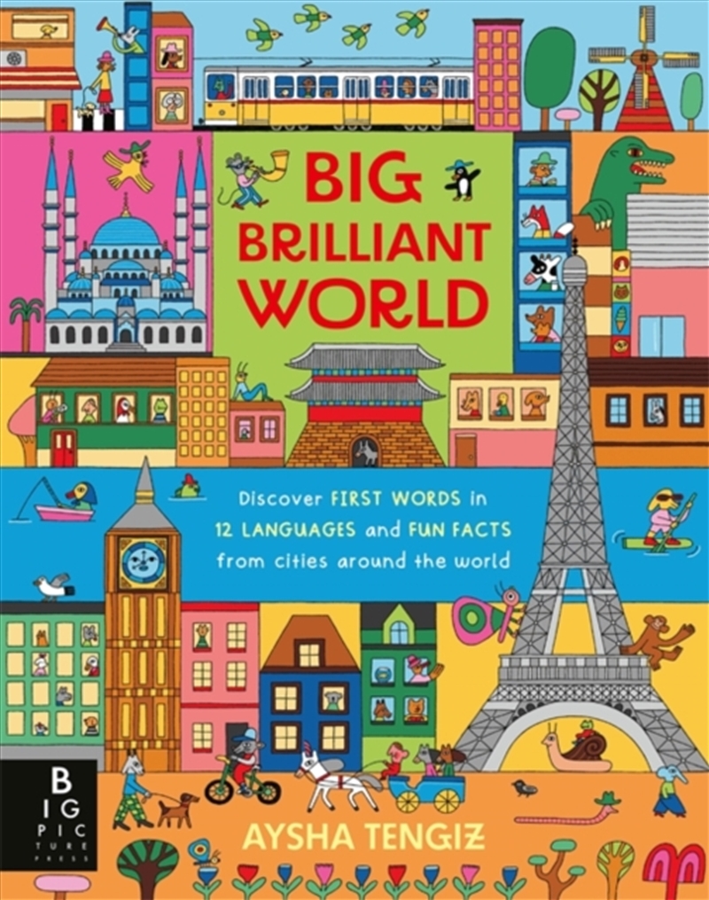 Big Brilliant World : A book of first words and early foreign language skills, featuring 12 cities f/Product Detail/Childrens