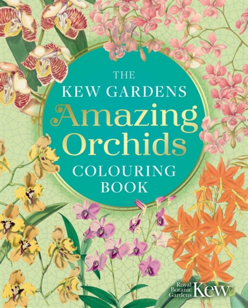 The Kew Gardens Amazing Orchids Colouring Book/Product Detail/Adults Colouring
