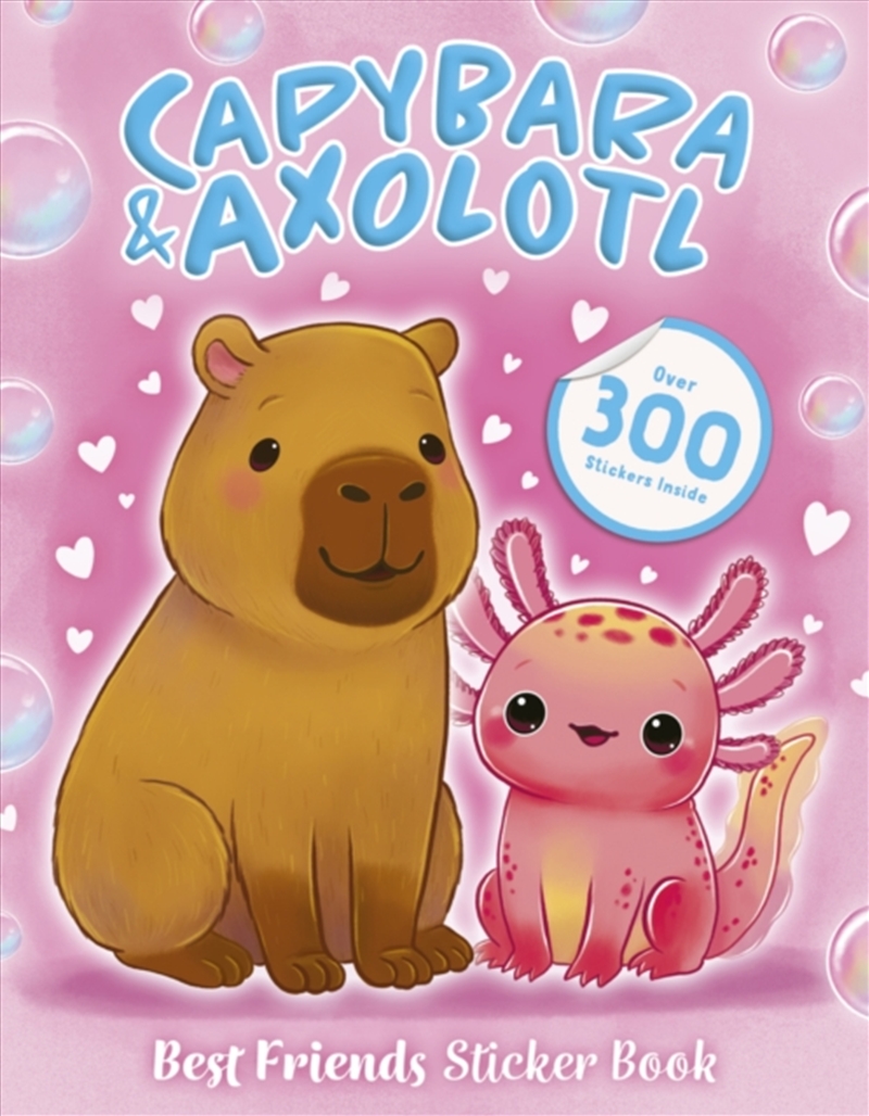 Best Friends Sticker Book: Capybara and Axolotl/Product Detail/Kids Activity Books