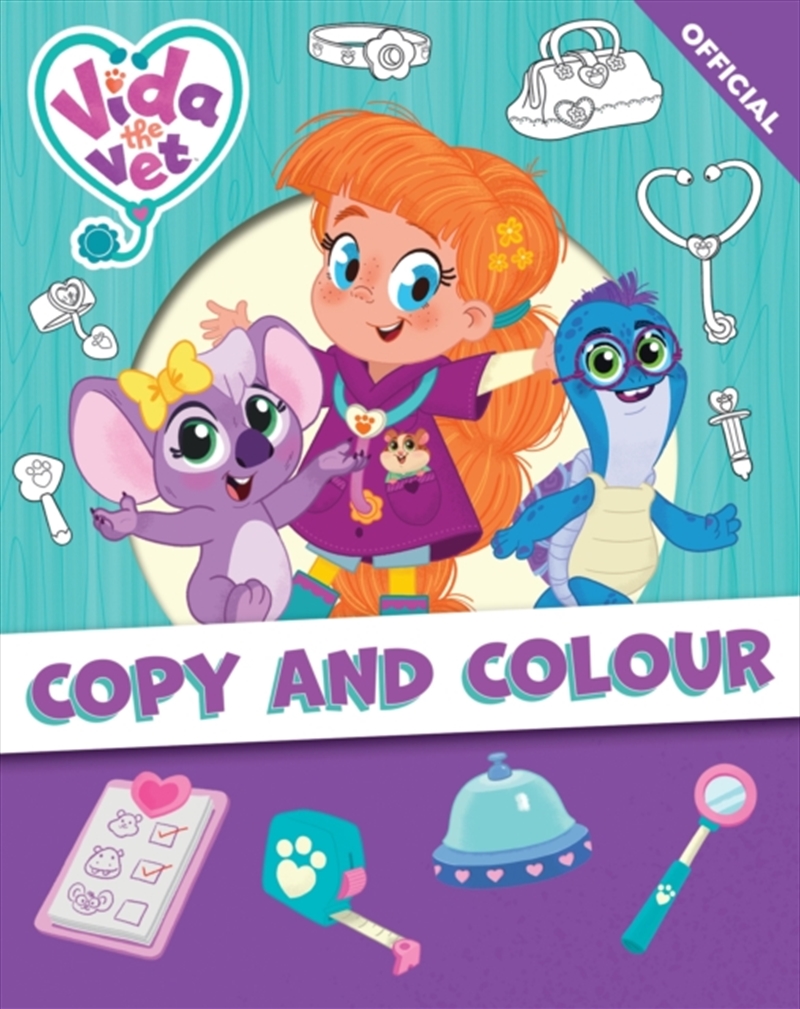 Vida the Vet: Copy and Colour/Product Detail/Kids Activity Books