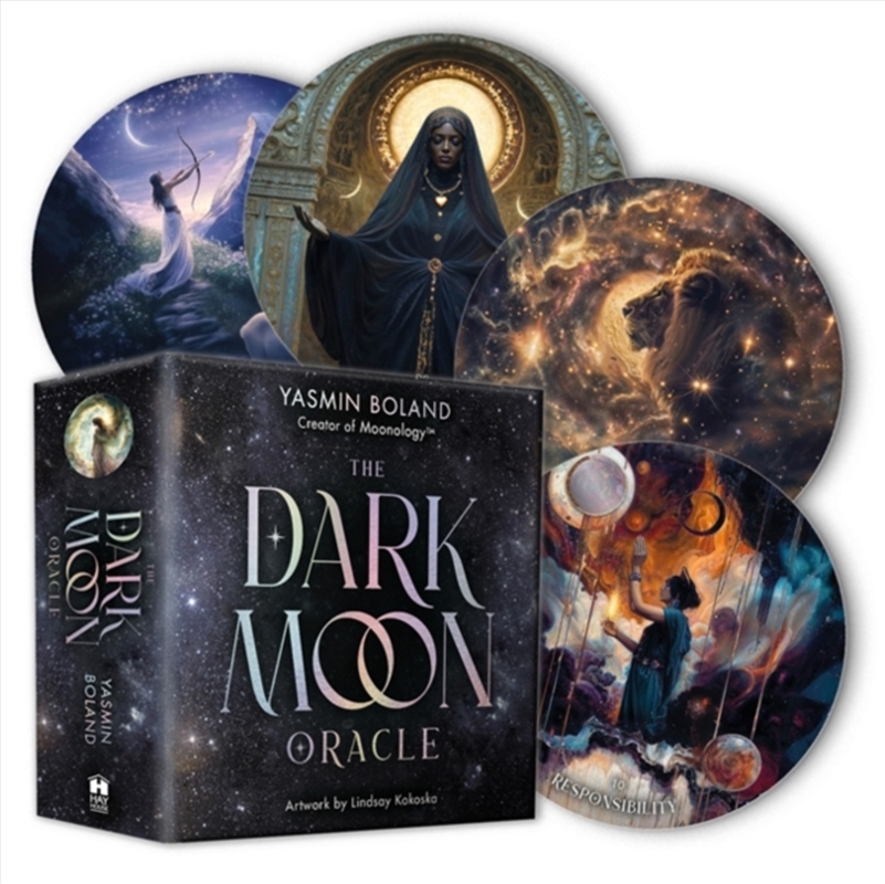 The Dark Moon Oracle : A 48-Card Deck and Guidebook from the creator of Moonology™/Product Detail/Tarot & Astrology