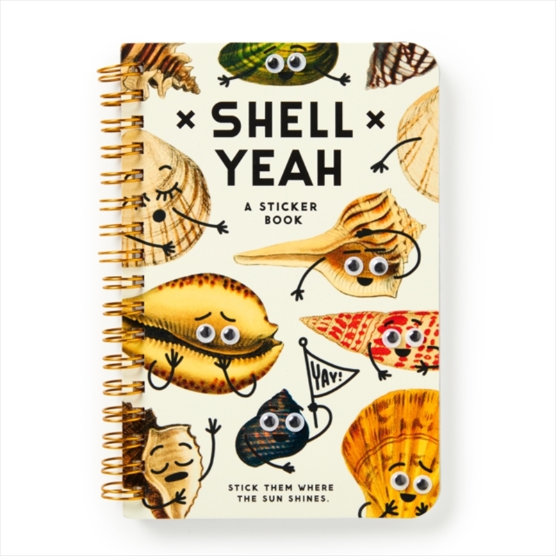Shell Yeah Sticker Book/Product Detail/Stationery