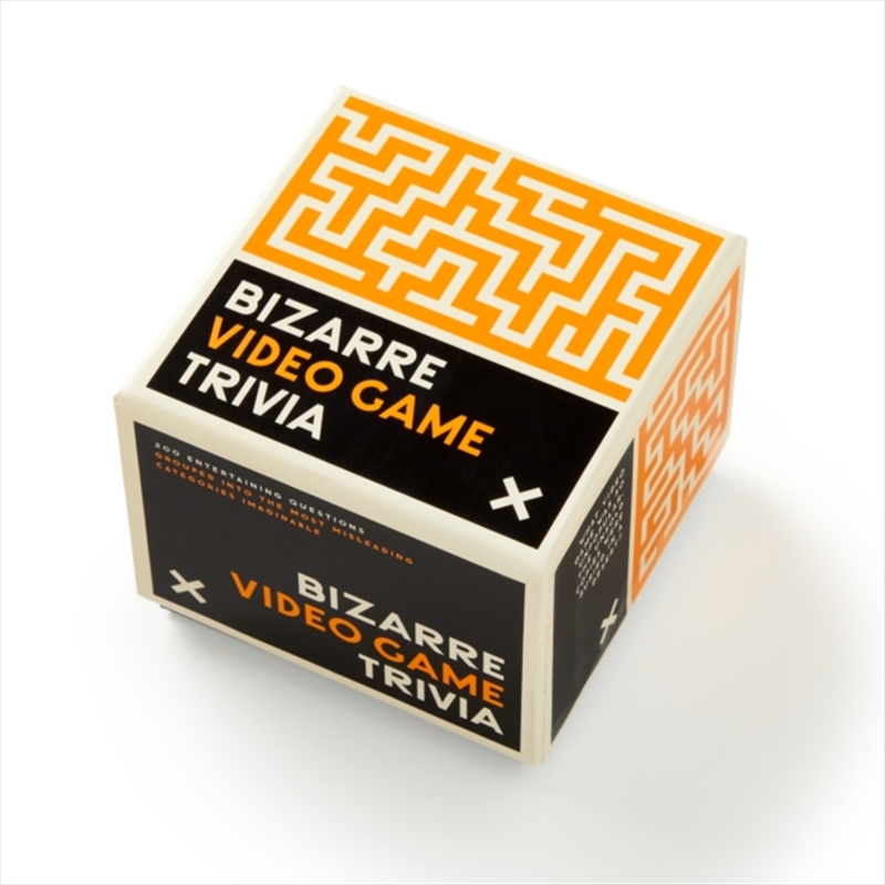 Bizarre Video Game Trivia/Product Detail/Card Games