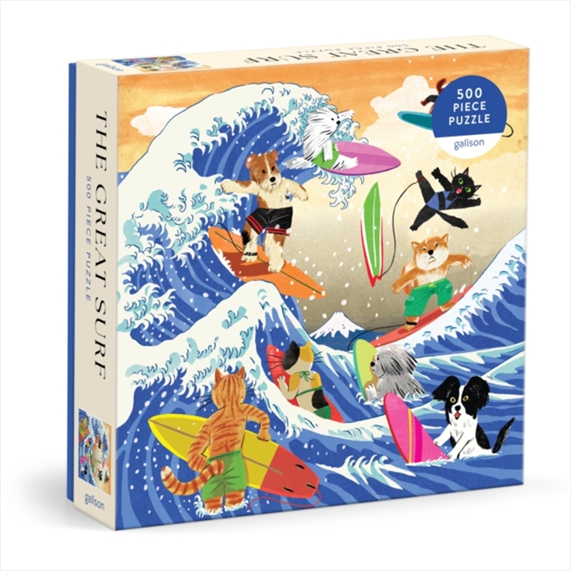 Great Surf 500 Piece Puzzle/Product Detail/Jigsaw Puzzles