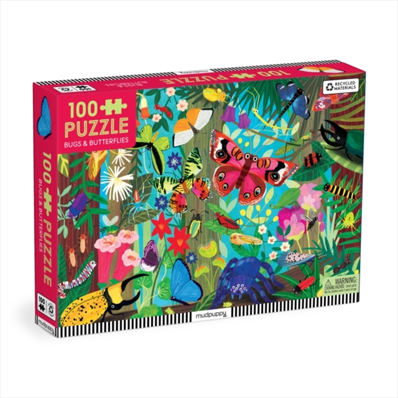 Bugs & Butterflies 100 Piece P/Product Detail/Jigsaw Puzzles