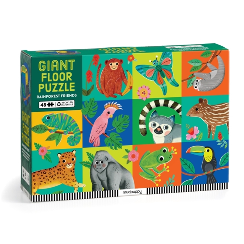 Rainforest Friends 48pc Giant/Product Detail/Jigsaw Puzzles