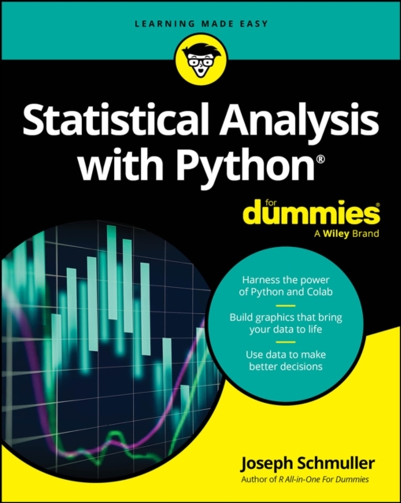 Statistical Analysis with Python For Dummies/Product Detail/Reading