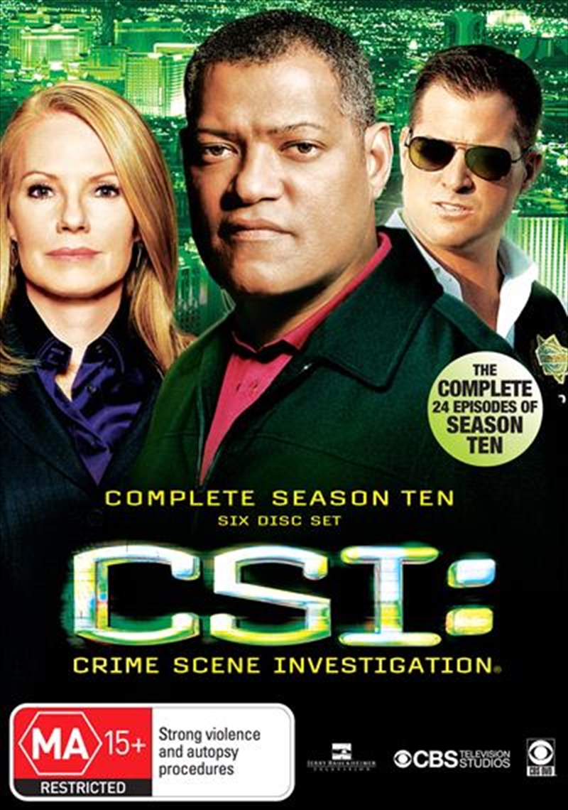 CSI- Crime Scene Investigation - Complete Series 10 Box Set/Product Detail/Drama