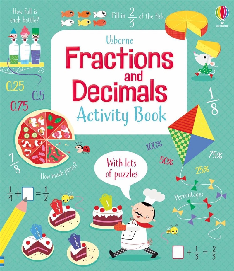 Fractions and Decimals Activity Book (Maths Activity Books): 1/Product Detail/Maths