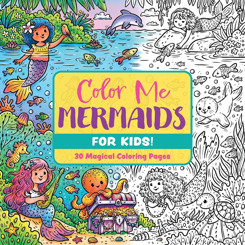 Color Me Mermaids (for Kids!)/Product Detail/Kids Colouring