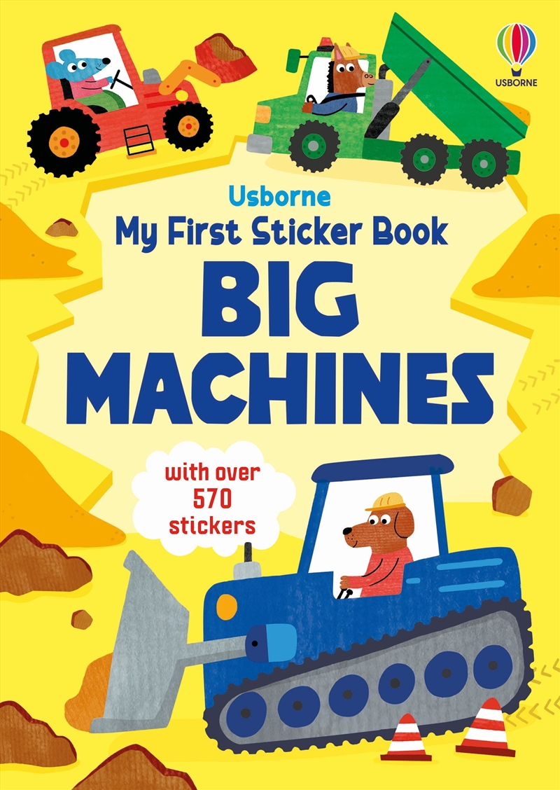 My First Sticker Book Big Machines/Product Detail/General Fiction Books
