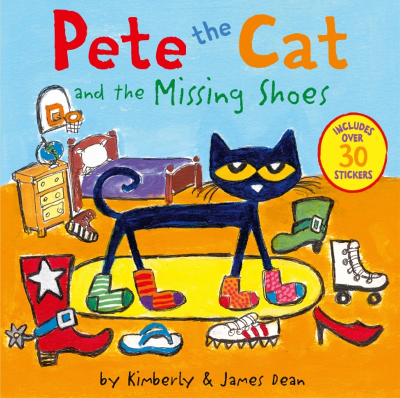 Pete the Cat and the Missing Shoes: Includes Over 30 Stickers!/Product Detail/Kids Activity Books