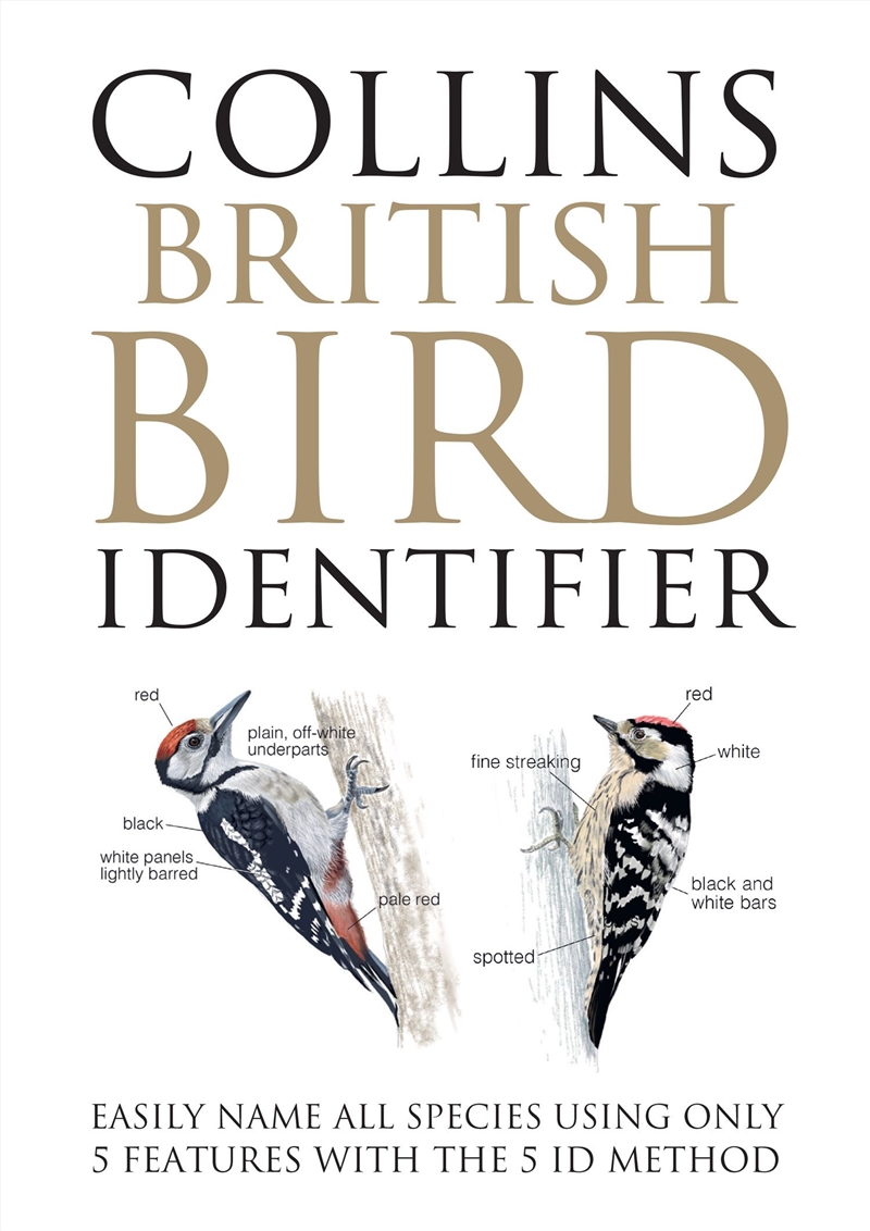 Collins British Bird Identifier: Easy naming of all species using only five features/Product Detail/Animals & Nature