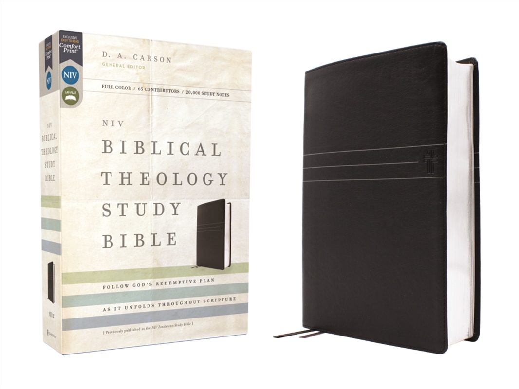 NIV, Biblical Theology Study Bible (Trace the Themes of Scripture), Black, Comfort Print: Follow God/Product Detail/Religion & Beliefs