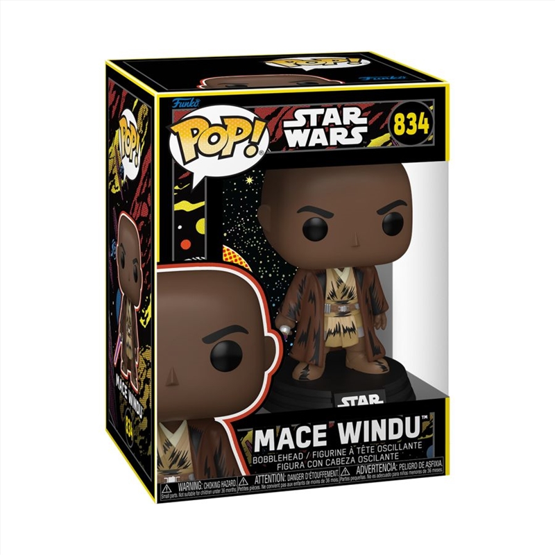 Star Wars - Mace Windu (May the Fourth Retro) Pop! Vinyl/Product Detail/Standard Pop Vinyl