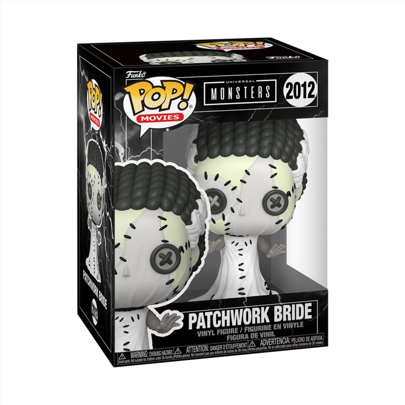 Universal Monsters - Bride of Frankenstein Patchwork Pop! Vinyl/Product Detail/Standard Pop Vinyl