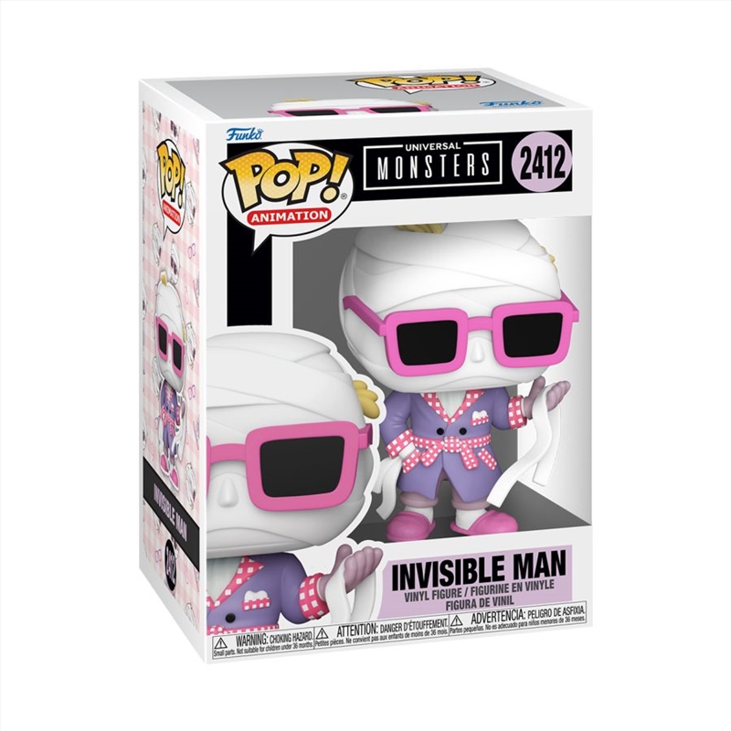 Universal Monsters - Invisible Man (Retro Anime) Pop! Vinyl/Product Detail/TV