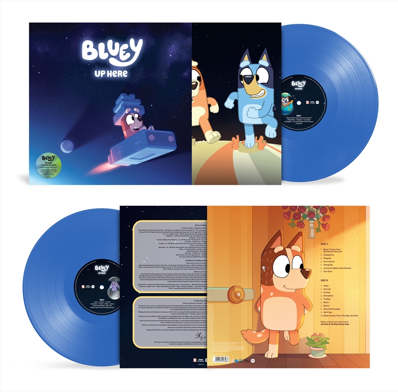 Up Here - Translucent Blue Vinyl/Product Detail/Childrens
