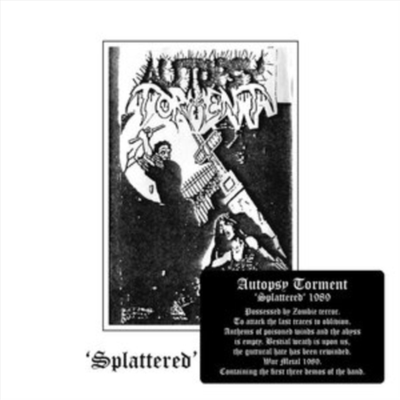 Splattered Demo 1989 / Extras/Product Detail/Metal