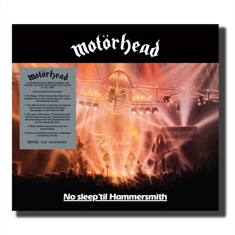 No Sleep Til’ Hammersmith - 40th Anniversary Deluxe Edition/Product Detail/Metal