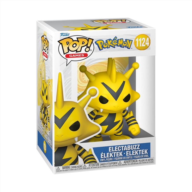 Pokemon - Electabuzz Pop! Vinyl/Product Detail/Standard Pop Vinyl
