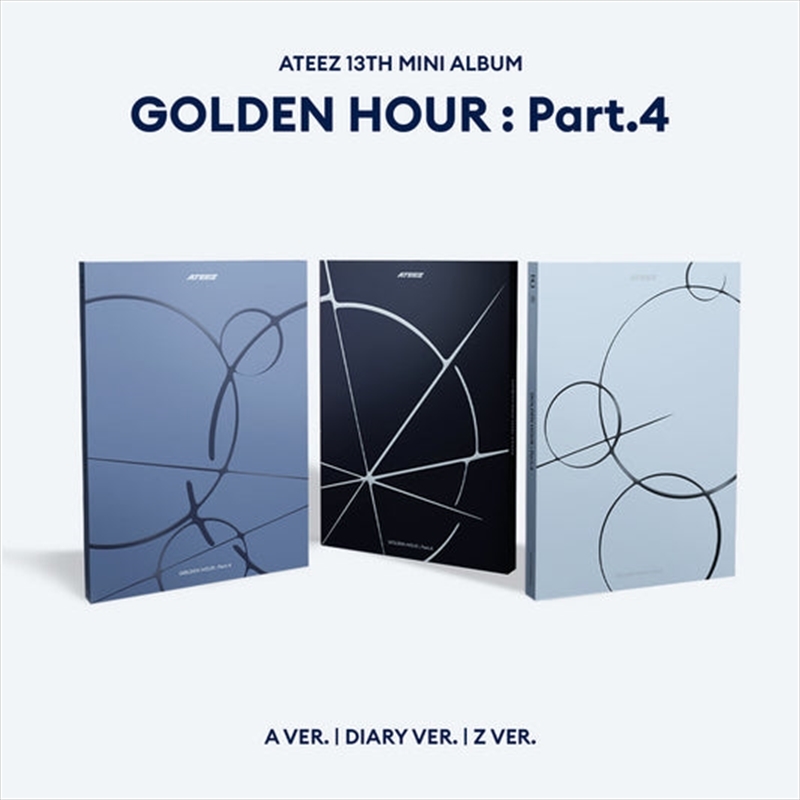 Ateez - Golden Hour : Part.4 Mini 13th  Album Toktoq Gift Standard Set/Product Detail/World