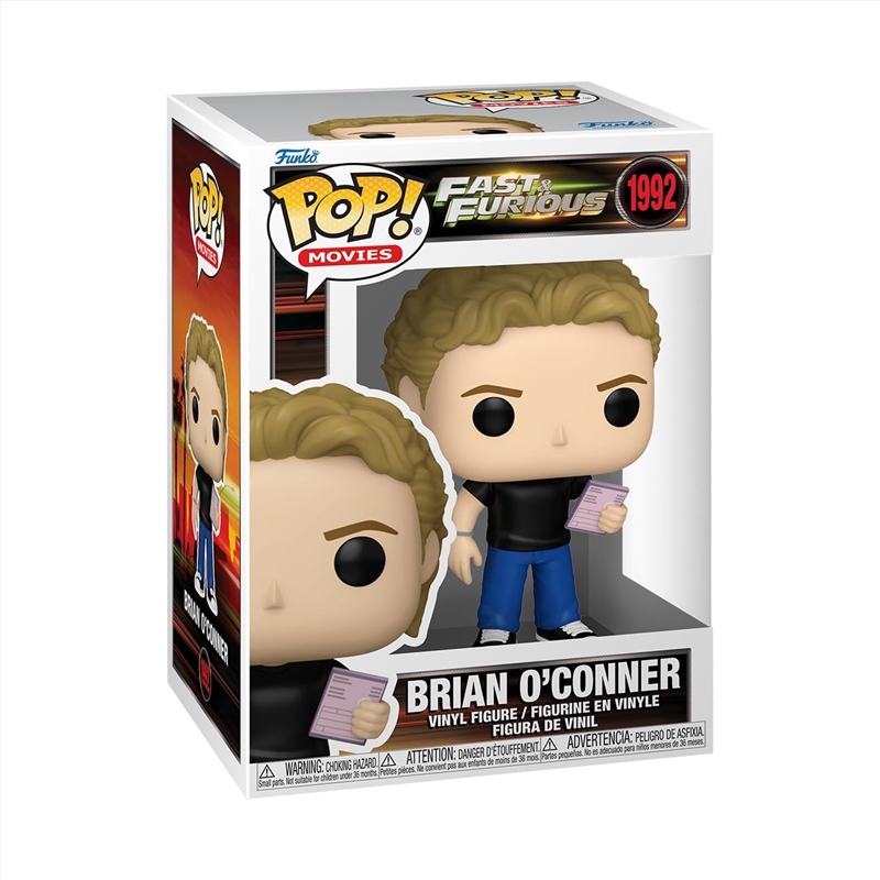 Fast & Furious - Brian O'Conner Pop! Vinyl/Product Detail/Movies