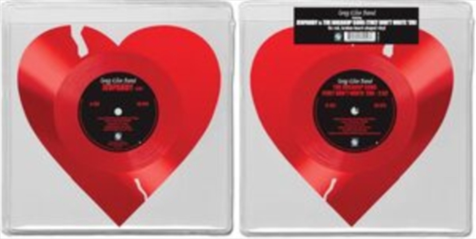 Jeopardy/The Breakup Song: They Dont Write Em - Red / Cracked Heart Vinyl/Product Detail/Rock/Pop