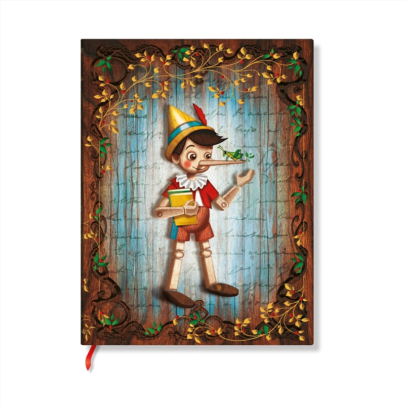 Carlo Collodi, Pinocchio (Fairy Tale Collection) Midi Lined Hardcover Journal (Elastic Band Closure)/Product Detail/Notebooks & Journals
