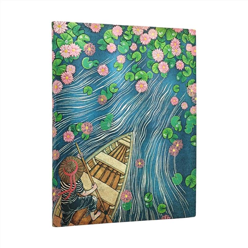 Lotus River (Living With Yuko) Ultra Lined Softcover Journal (Elastic Band Closure)/Product Detail/Notebooks & Journals