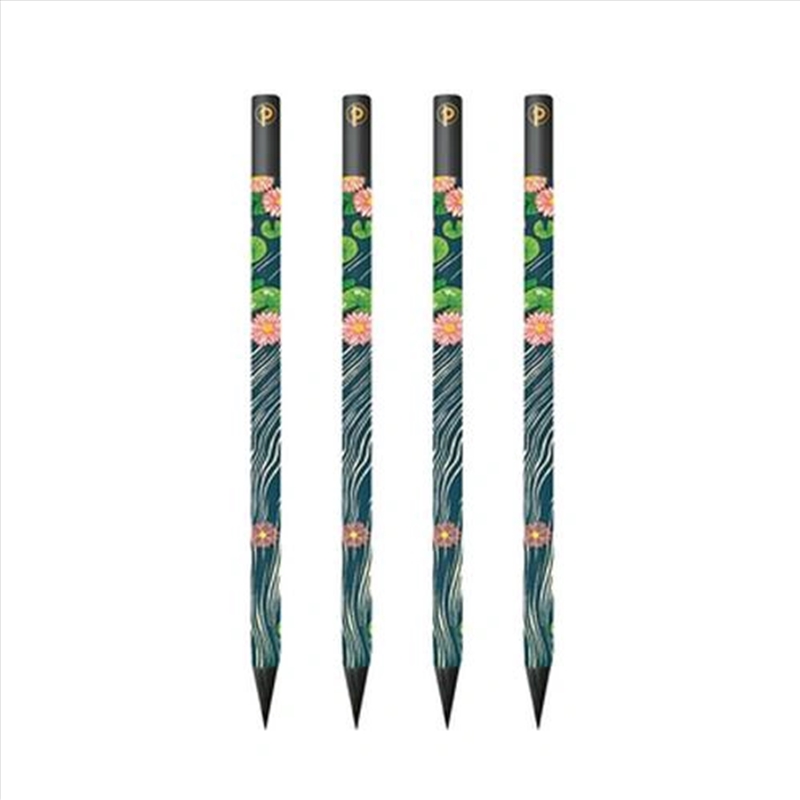 Lotus River (Living With Yuko) Pencil (4 Pack)/Product Detail/Stationery