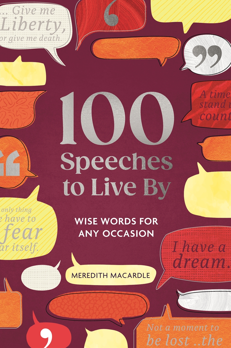 100 Speeches to Live By/Product Detail/Psychology