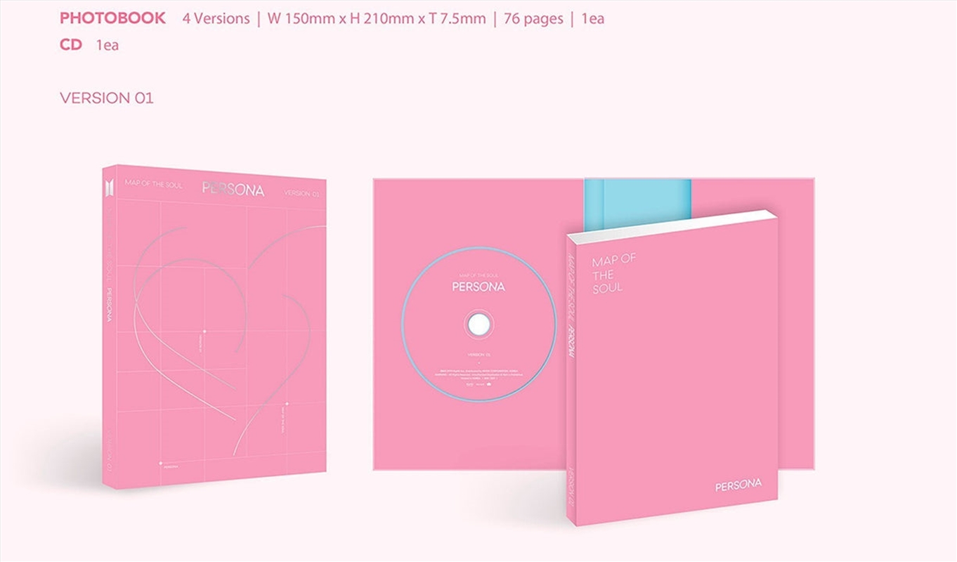 Bts - 6th Mini Album Map Of The Soul Persona - Ver 01/Product Detail/World