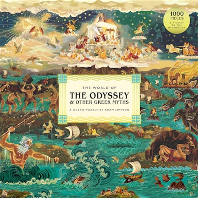 The World of the Odyssey & Other Greek Myths: A 1000-piece jigsaw puzzle/Product Detail/Jigsaw Puzzles