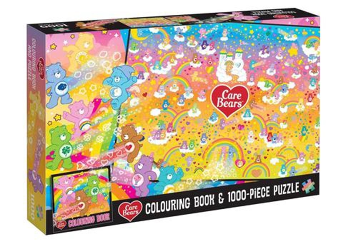 Care Bears: Adult Colouring Book and Puzzle Set/Product Detail/Jigsaw Puzzles
