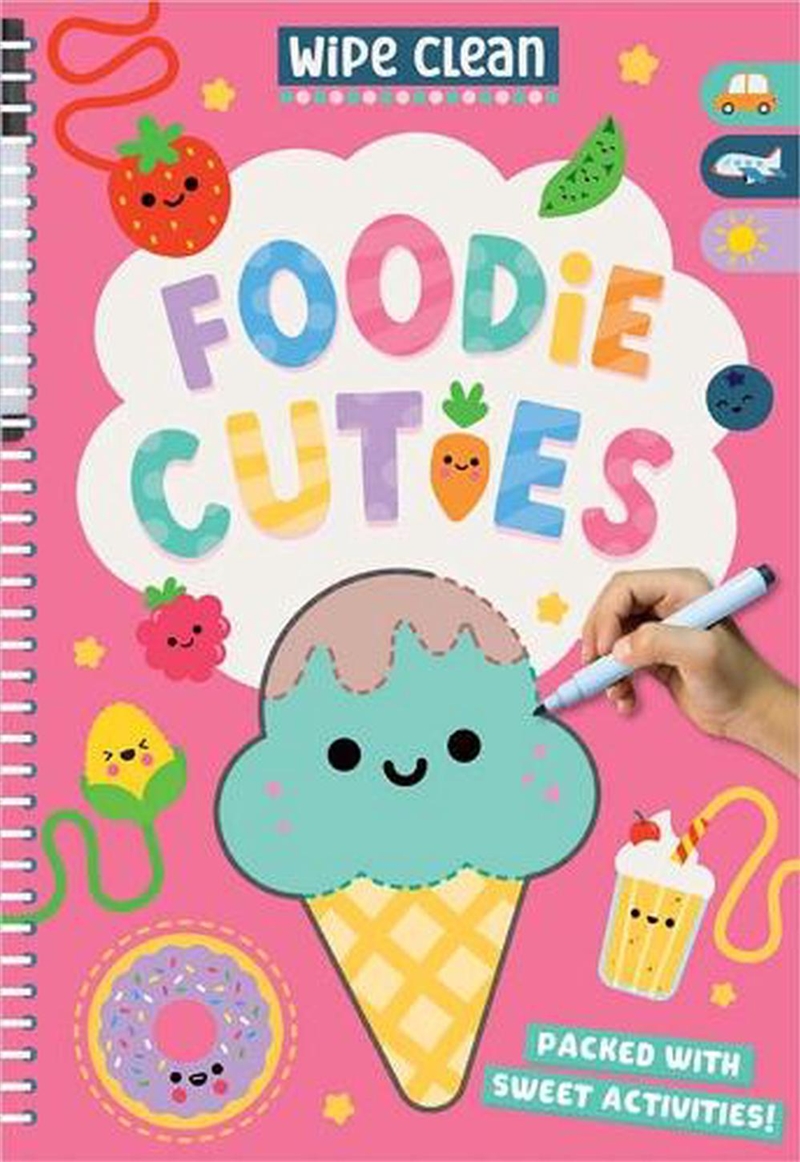 Wipe Clean: Foodie Cuties/Product Detail/Kids Activity Books
