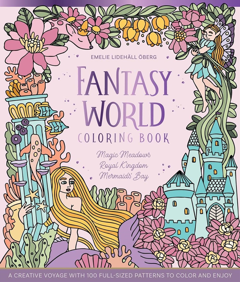 Fantasy World Coloring Book/Product Detail/Adults Colouring
