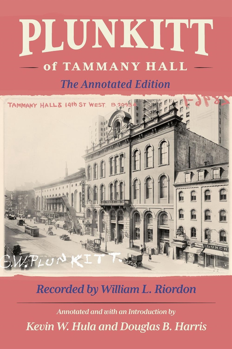 Plunkitt Of Tammany Hall/Product Detail/Politics & Government