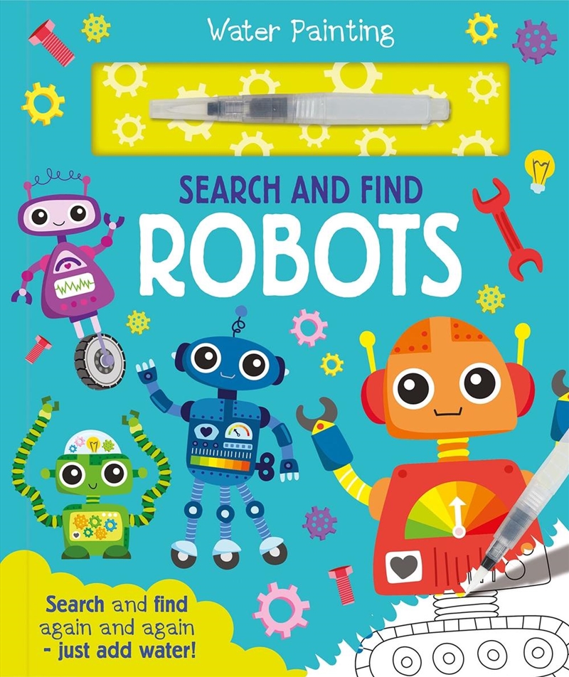 Search and Find Robots/Product Detail/Kids Activity Books