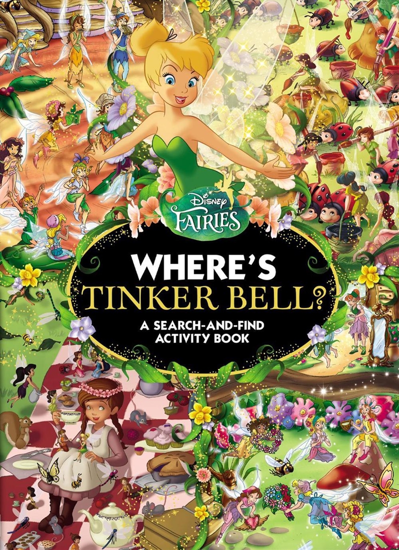 Where’S Tinker Bell? A Search-And-Find Activity Book/Product Detail/Kids Activity Books